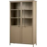 BePureHome DAHEIM Vitrine Bepurehome 800012 Metall Braun Khaki