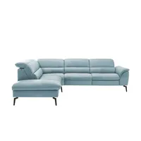 Hukla Ecksofa  Luisa ¦ blau ¦ Maße (cm): B: 298 H: 106 T: 258.0