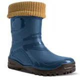 DEMAR Gummistiefel mit Wolle gefüttert Young FUR-2 (42, dunkelblau-2) - 42 EU