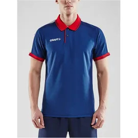 Craft Pro Control Poloshirt Herren 390430 - navy/bright red L