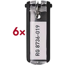 Durable Schlüsselanhänger Key Clip schwarz Ku.