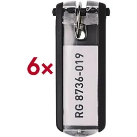 Durable Schlüsselanhänger Key Clip schwarz Ku.