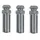 BULL'S Flightschoner Aluminium Silber