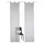 OTTO home Xanten Schiebegardine Schlaufen 57 x 295 cm grau 2 St.