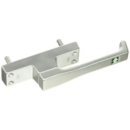 Fuhr TP970LE Türtreibriegel 970 DIN links Silber eloxiert 23 mm Rundstange 10 mm