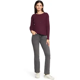 Betty Barclay Strickpullover Schwarz Aubergine 40