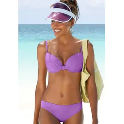 s.Oliver Bikini-Hose »Spain«, in modischen Unifarben, Gr. 38 - N-Gr, lila, , 25372113-38 N-Gr