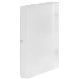 Oxford Heftbox Polyvision 4,0 cm transparent,