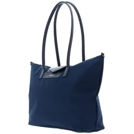 Lancaster Schultertasche Smart KBA Large Shoulder Bag L Bleu Foncé