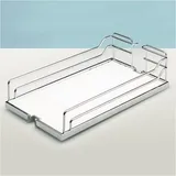 Hettich Auszugsr.-Einhängetablar mit Rutschstopp Arena CLASSIC 13907 Stahl, verchromt