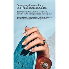 Bea-fon Smart Ring SR6 Größe 11 - 64,6 mm Silber