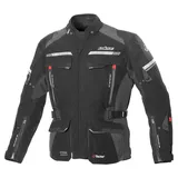 BÜSE Highland II Textiljacke Schwarz/Grau 12XL