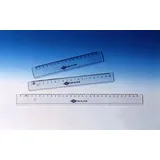 Wedo Lineal 200 mm Kunststoff, transparent