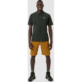 Salewa Puez Dry M S/S Shirt Herren Hemd-Oliv-Dunkelgrün-M