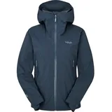 Rab Damen Downpour Light Jacke (Größe XL, blau)