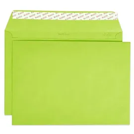 ELCO Briefumschläge 24095.62, C4, intensiv-grün Haftklebung 100 g/qm VE=200 Stück
