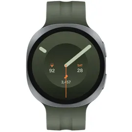 Samsung Galaxy Watch9 Silver 44 mm BT Sport Band Olive M/L