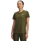 Under Armour Sportshirt Tech SSC-Twist" in Grün | S