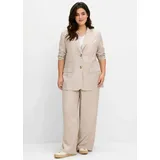 sheego Blazer Beige 48