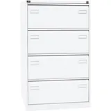 BISLEY Light Hängeregistraturschrank 80 x 62,2 x 132,1 cm weiß