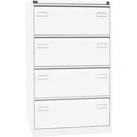 BISLEY Light Hängeregistraturschrank 80 x 62,2 x 132,1 cm weiß