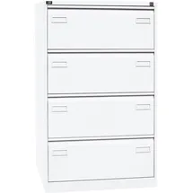BISLEY Light Hängeregistraturschrank 80 x 62,2 x 132,1 cm weiß