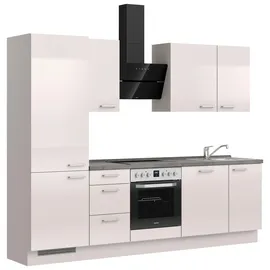 Nobilia Küchenzeile Flash II 270 cm grau