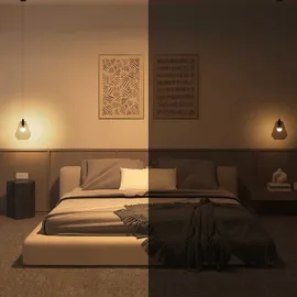 Philips Hue Essential Starter Kit Hue Bridge + 2 x Essential E27 smarte Lampe + Dimmer Switch