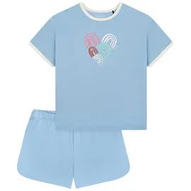 SCHIESSER Pyjama Nightwear Baumwolle Blau 140