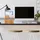 Relaxdays Dokumentenhalter Bambus Schreibtisch-Organizer Natur 1 St.