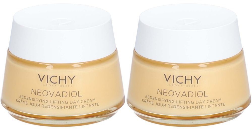 VICHY NEOVADIOL PERI-MENOPAUSE Creme jour redensifiant liftante - Peau sèche 2x50 ml crème pour la peau