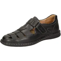 SIOUX Herren Elcino-191 Slipper, Schwarz 46