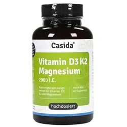 CASIDA Vitamin D3 K2 + Magnesium Kapseln (90St)