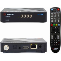 Octagon SX88 SE V2 HD S2+ IP Linux Sat Receiver mit PVR Aufnahmefunktion, HDTV DVB-S2 Satelliten TV Box, LAN, Unicable, Mediathek, YouTube, Internet Radio, Multistream, Blindscan, Kartenleser