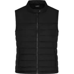 Gepolsterte Damenweste - Farbe schwarz - Größe XXL