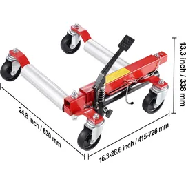 Vevor Wagenheber Aluminium 4 Stk. 680 kg