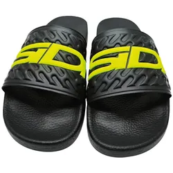 Sidi Pool Slide Slippers, zwart-geel, 46 Voorman