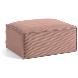 Kave Home Hocker Blok Cord Rosa