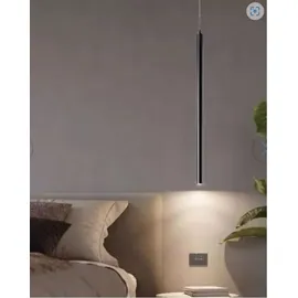 Ideal Lux Ultrathin 1-flg. Ø 3 cm rund schwarz