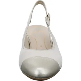 ARA Damen Nizza Pumps, Platin,MARMOR, 38,5 EU Weit