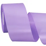 TONIFUL 5cm x 20M lila Farbe ​band breit geschenkband große schleife satinband für auto Bogen Schleifen Partydekoration Stuhl Hochzeit Der Valentinstag Geschenkverpackungen Strauß geschenkband