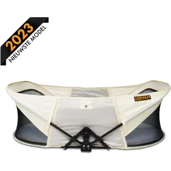 Infant Luxe BabyBox - Campingbett - Baby-Moskitonetz - Creme EINHEITSGRÖSSE