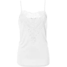 Aniston CASUAL Spitzentop weiß 36