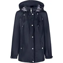 Barbara Lebek Lebek Jacke mit Kapuze in Blau | Gr.: 46