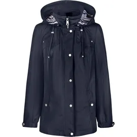 Barbara Lebek Lebek Jacke mit Kapuze in Blau | Gr.: 46