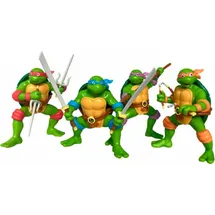 Agr Tortugas Ninja Comansi Collection Set (4 Figuren)