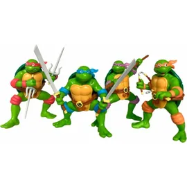 Agr Tortugas Ninja Comansi Collection Set (4 Figuren)