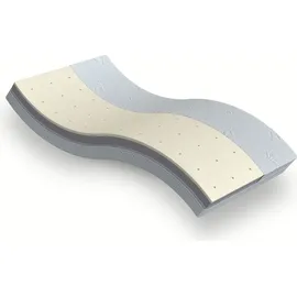 Betten-ABC EasyFlex Kaltschaummatratze - integriertem Topper aus Visco- oder Gelschaum, Ausführung: Viscoschaum, Größe: 90 x 200 cm