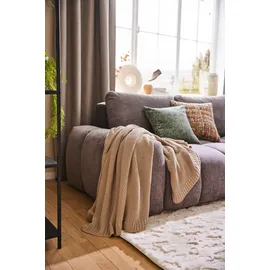 OTTO home Phelon Wohndecke 130 x 170 cm Grau/Schwarz