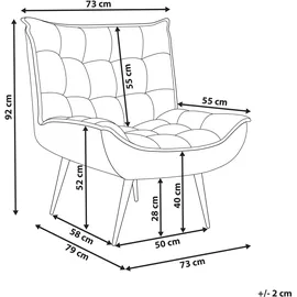 Beliani Sessel ALVESTA